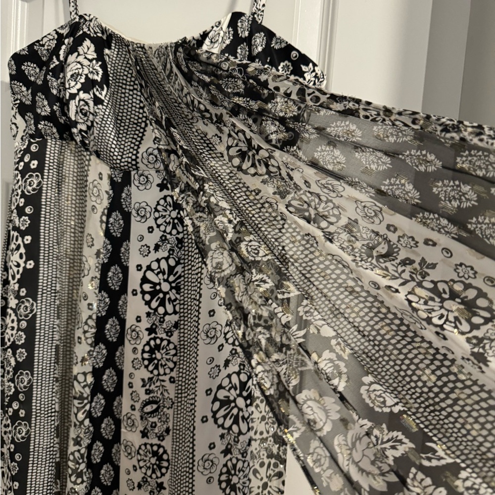 Vintage monsoon maxi dress
